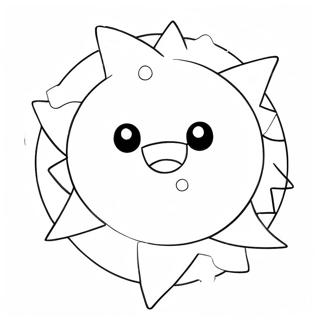 Sun And Moon Pokemon Coloring Page 40812-32759