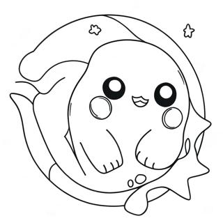 Sun And Moon Pokemon Coloring Page 40812-32760