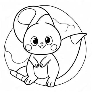 Lunar Eclipse Pokemon Coloring Page 40813-32762