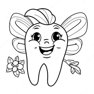 Tooth Coloring Pages