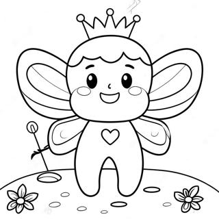 Tooth Fairy Coloring Page 4081-3427