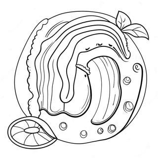 Jelly Roll Coloring Pages