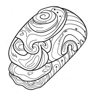 Jelly Roll Coloring Page 40832-32767