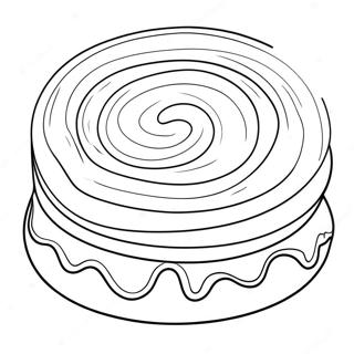 Jelly Roll Coloring Page 40832-32768