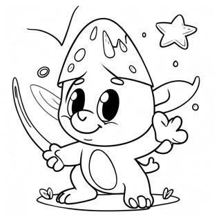 Wallykazam Magic Spell Coloring Page 40893-32820