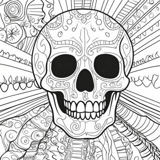 Detailed Skull Anatomy Coloring Page 40912-32834