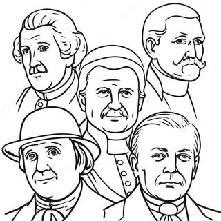 Historical Figures Coloring Pages