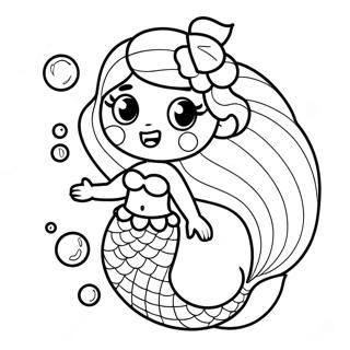 Mermaid Lol Pets Coloring Page 40942-32851