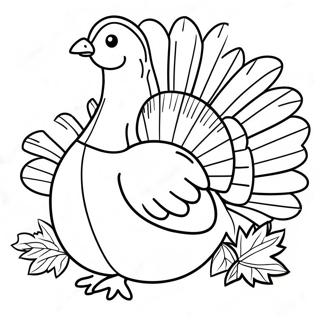 Preschool Thanksgiving Food Coloring Pages