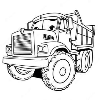 Snow Plow Truck Coloring Page 40992-32912