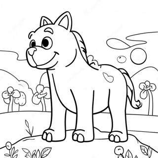 Bluey Giant Coloring Page 41012-32906