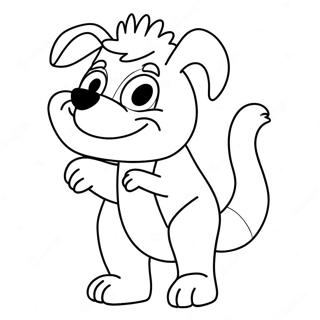 Bluey Giant Coloring Page 41012-32907