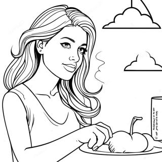 Amy Coloring Page 4101-3446