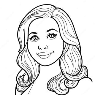 Amy Coloring Page 4101-3447