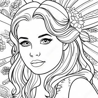 Amy Coloring Page 4101-3448