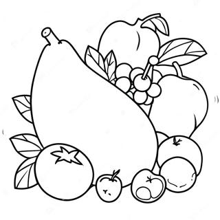 Fruits Basket Coloring Page 41022-32914