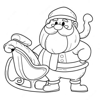 Yukon Cornelius Coloring Pages