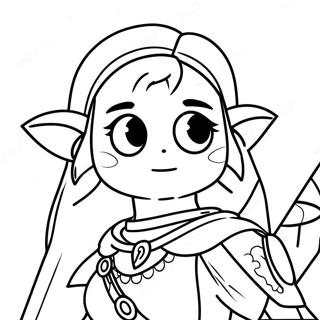 Guardian Zelda Breath Of The Wild Coloring Page 41042-32930