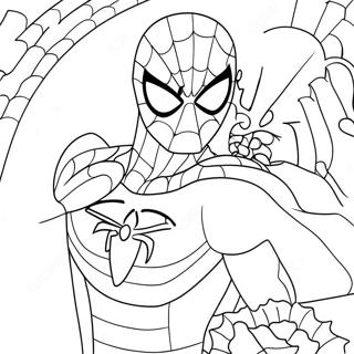 Spiderman Valentine S Day Coloring Page 41082-32966