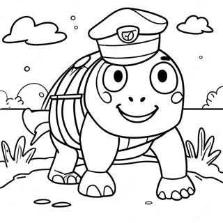 Adventurous Preston Coloring Page 41093-32979