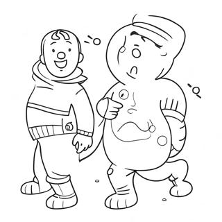 Tintin Coloring Page 41102-32982