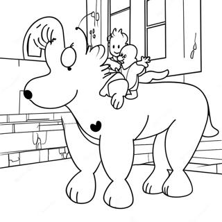 Tintin Coloring Page 41102-32983