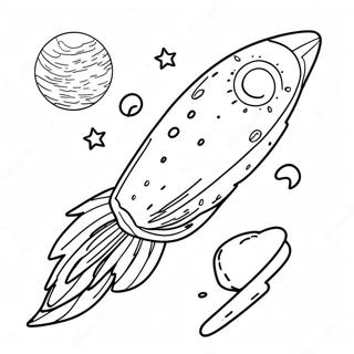 Comet Coloring Pages