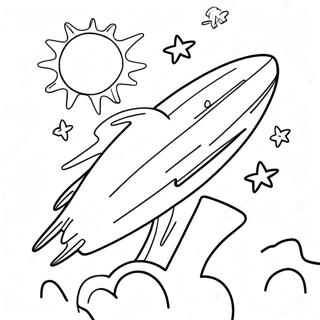 Comet Coloring Page 41142-33010