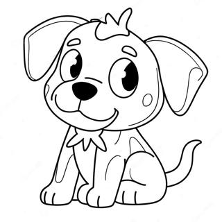 Sparky The Dog Coloring Page 41153-33029