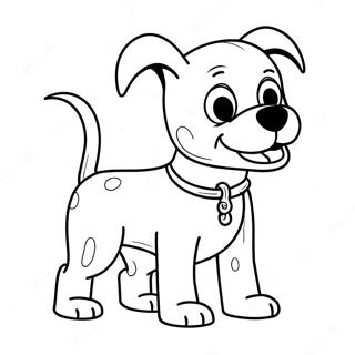 Sparky The Dog Coloring Page 41153-33030