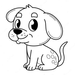 Sparky The Dog Coloring Page 41153-33031