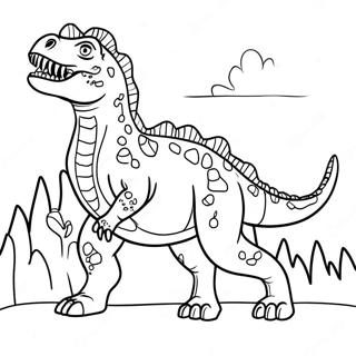 Carnotaurus Coloring Page 41182-33048