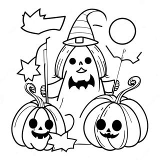 Halloween For Adults Coloring Pages