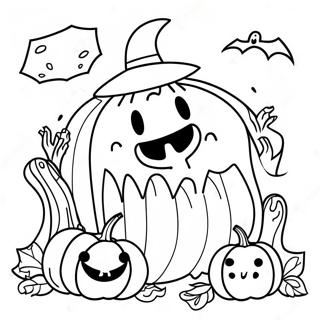 Halloween For Adults Coloring Page 41232-33082