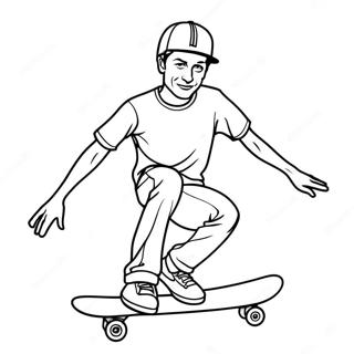 Tony Hawk Coloring Page 41272-33126