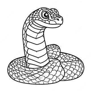 Slytherin House Snake Coloring Page 41313-33151