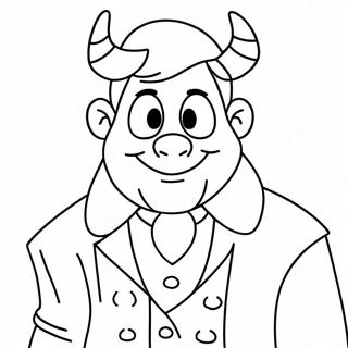 Mr Beast In A Generous Pose Coloring Page 4132-3478