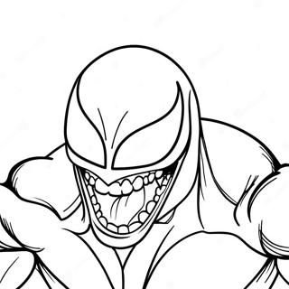 Venom Among Us Character Coloring Page 41352-33182