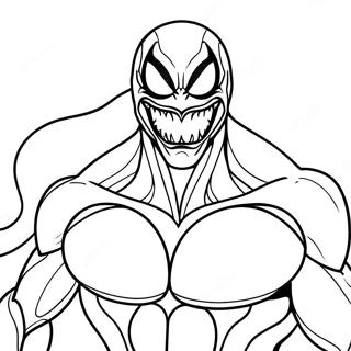 Venom Among Us Character Coloring Page 41352-33183