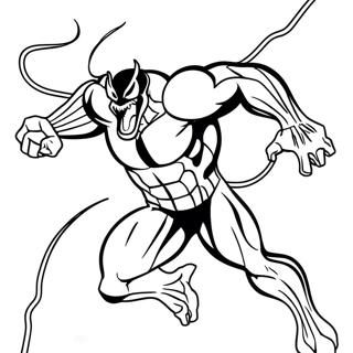 Venom Among Us Action Pose Coloring Page 41353-33189