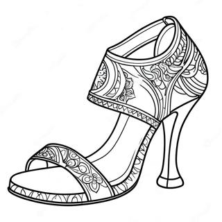 Sandals Coloring Page 41372-43048