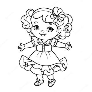 Fancy Nancy Coloring Page 4141-3475