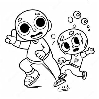 Exciting Fun Run Coloring Page 41453-33262