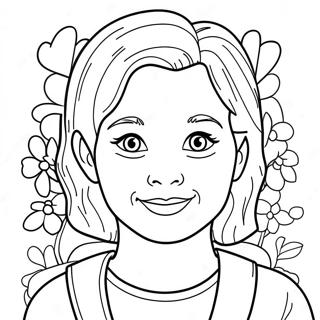 All About Me Worksheet Coloring Page 41502-33319