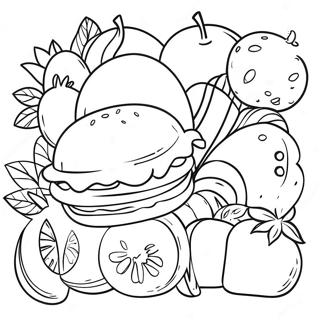 My Favorite Things Worksheet Coloring Page 41503-33300