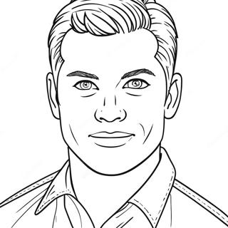 Zach Bryan Coloring Page 41532-33322