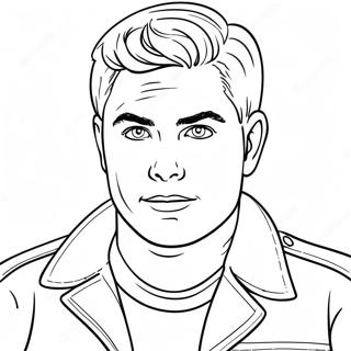 Zach Bryan Coloring Page 41532-33324