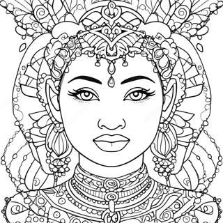 Karma Coloring Pages