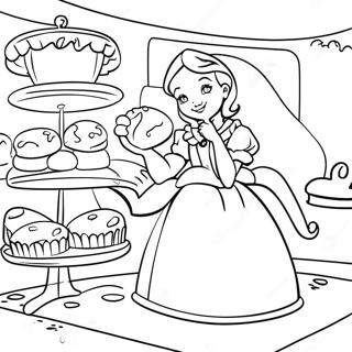 Alice S Wonderland Bakery Coloring Page 41602-33378