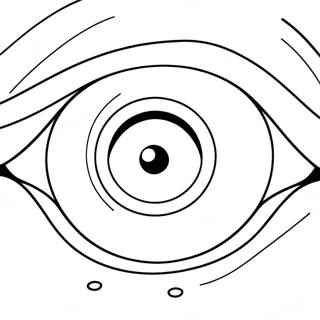 Anime Eye Coloring Page 41612-33386